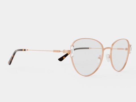 Moschino - MOS562 DDB Glasses Modelo 3D