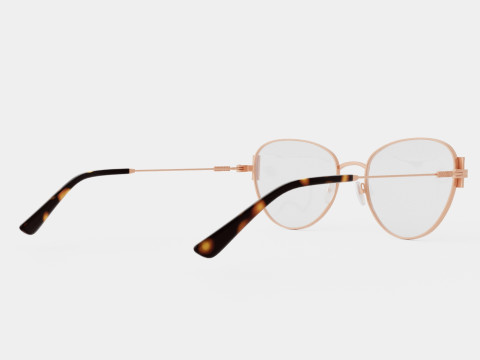Moschino - MOS562 DDB Glasses Modèle 3D