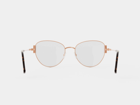 Moschino - MOS562 DDB Glasses Modèle 3D