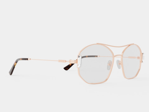 Moschino - MOS563 DDB Glasses Modelo 3D
