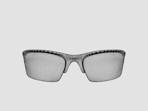 Oakley Bottle Rocket - Black Iridium Polarized OO9164 Sport Glasses Modèle 3D