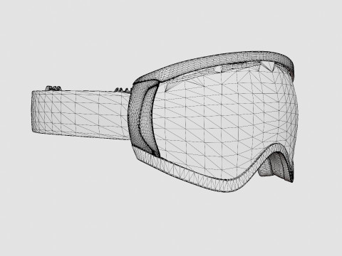 Oakley Canopy - Prizm Snow Rose OO7047 Sport Glasses 3D Model