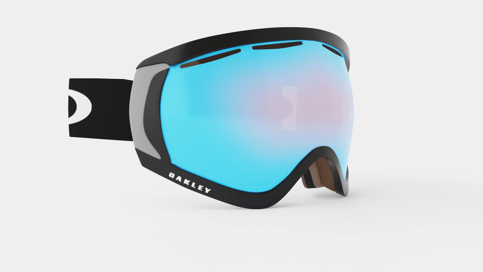 Oakley Canopy - Prizm Snow Sapphire Iridium OO7047 Sport Glasses 3D Model .c4d .max .obj .3ds .fbx .stl .blend