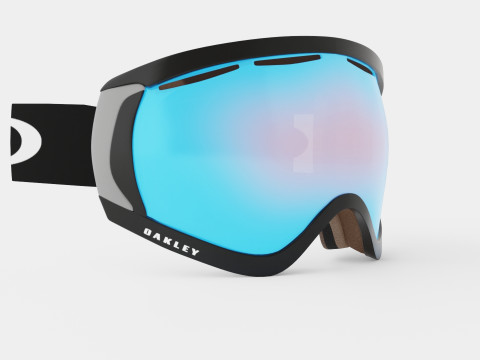 Oakley Canopy - Prizm Snow Sapphire Iridium OO7047 Sport Glasses 3D Model