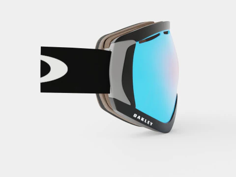 Oakley Canopy - Prizm Snow Sapphire Iridium OO7047 Sport Glasses 3D Model