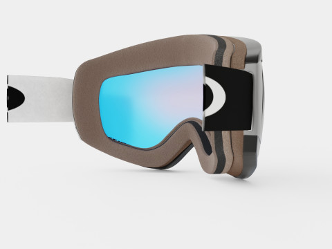 Oakley Canopy - Prizm Snow Sapphire Iridium OO7047 Sport Glasses Modello 3D