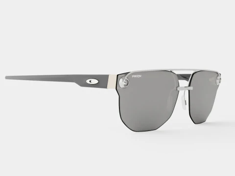 Occhiali sportivi Oakley Chrystl - Prizm Black OO4136 Modello 3D