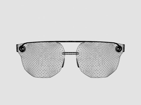Oakley Chrystl - Prizm Black OO4136 Sport Glasses 3D Model