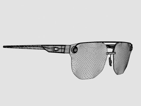 Oakley Chrystl - Prizm Black OO4136 Sport Glasses 3D Model