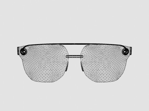 Oakley Chrystl - Prizm Grey OO4136 Glasses 3D-Modell