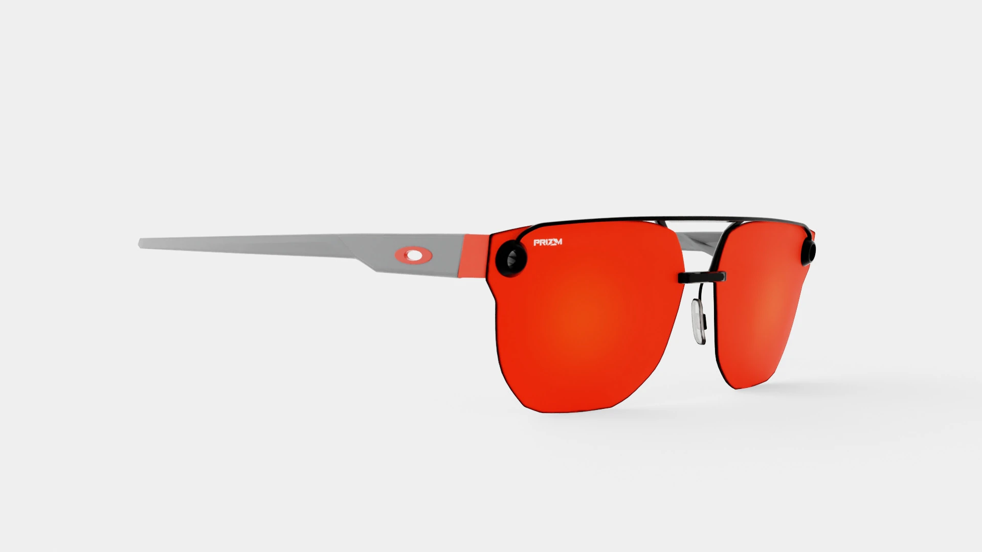 Oakley Chrystl - Prizm Ruby OO4136 Sport Glasses 3D Model in