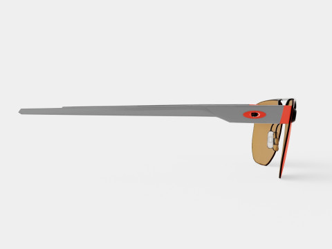 Oakley Chrystl - Prizm Ruby OO4136 Sport Glasses 3D Model