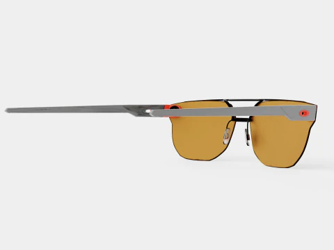 Oakley Chrystl - Prizm Ruby OO4136 Sport Glasses 3D Model in