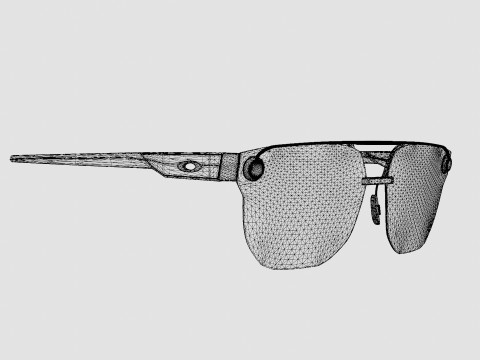 Oakley Chrystl - Prizm Ruby OO4136 Sport Glasses 3D Model