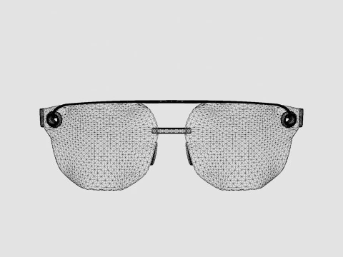 Oakley Chrystl - Prizm Sapphire OO4136 Sport Glasses 3D Model