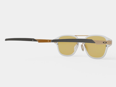 Oakley Coldfuse - Prizm Rose Gold OO6042 Sport Glasses 3D Model