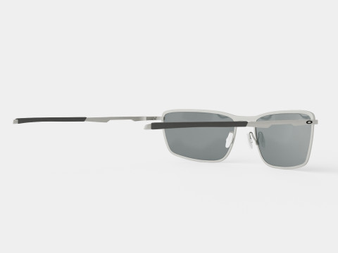 Oakley Conductor 6 - Prizm Black Polarized OO4106 Sport Glasses 3D Модель