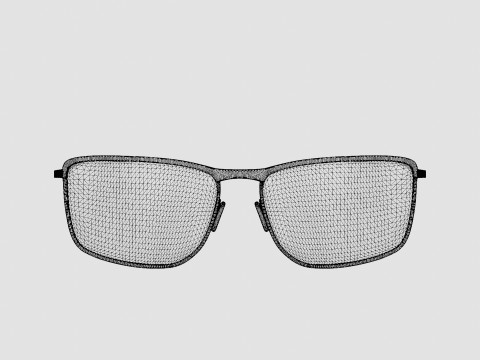 Oakley Conductor 8 - Grey OO4107 Sport Glasses 3D Model