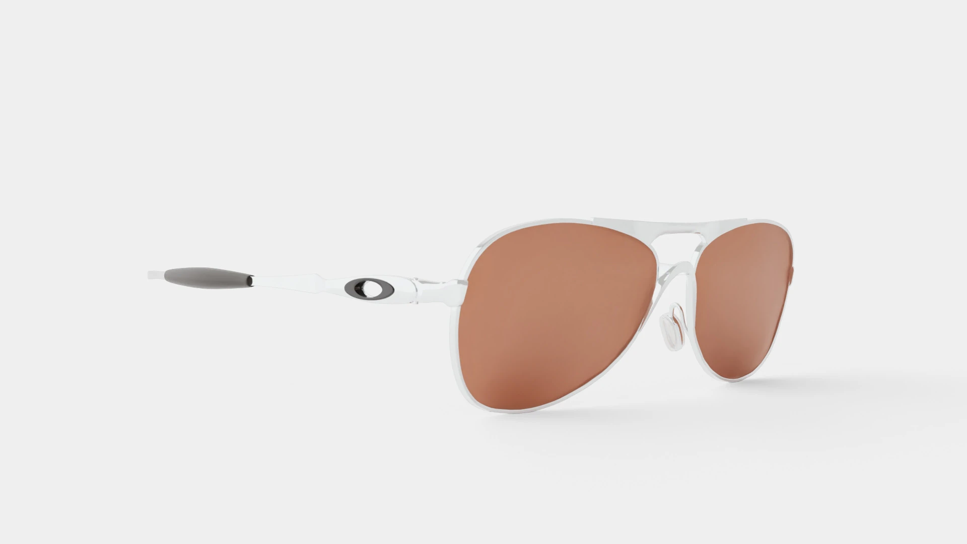 Oakley Crosshair - Vr28 Black Iridium OO4060 Sport Glasses 3D Model .c4d .max .obj .3ds .fbx .stl .blend