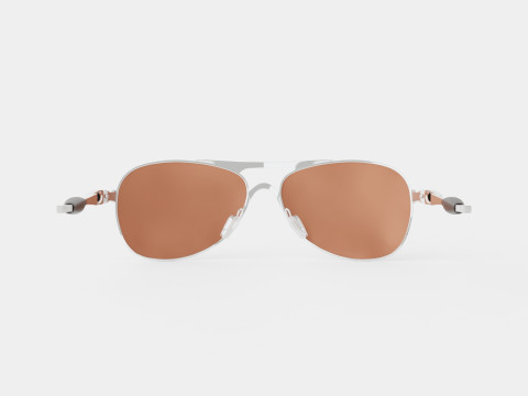 Oakley Crosshair - Vr28 Black Iridium OO4060 Sport Glasses 3D Model