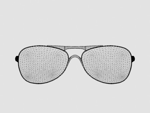 Oakley Crosshair - Vr28 Black Iridium OO4060 Sport Glasses 3D Model