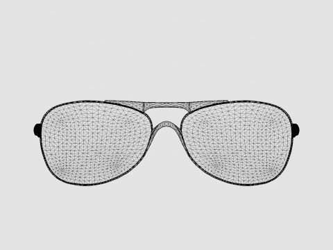 Oakley Crosshair - Vr28 Black Iridium OO4060 Sport Glasses 3D Model