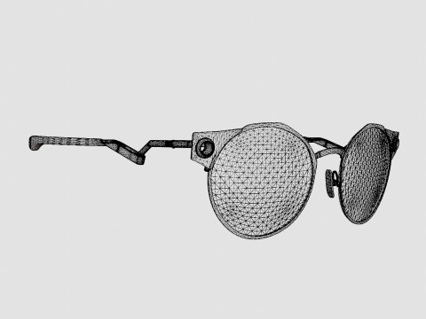 Oakley Deadbolt - Prizm Sapphire OO6046 Sport Glasses 3D-Modell