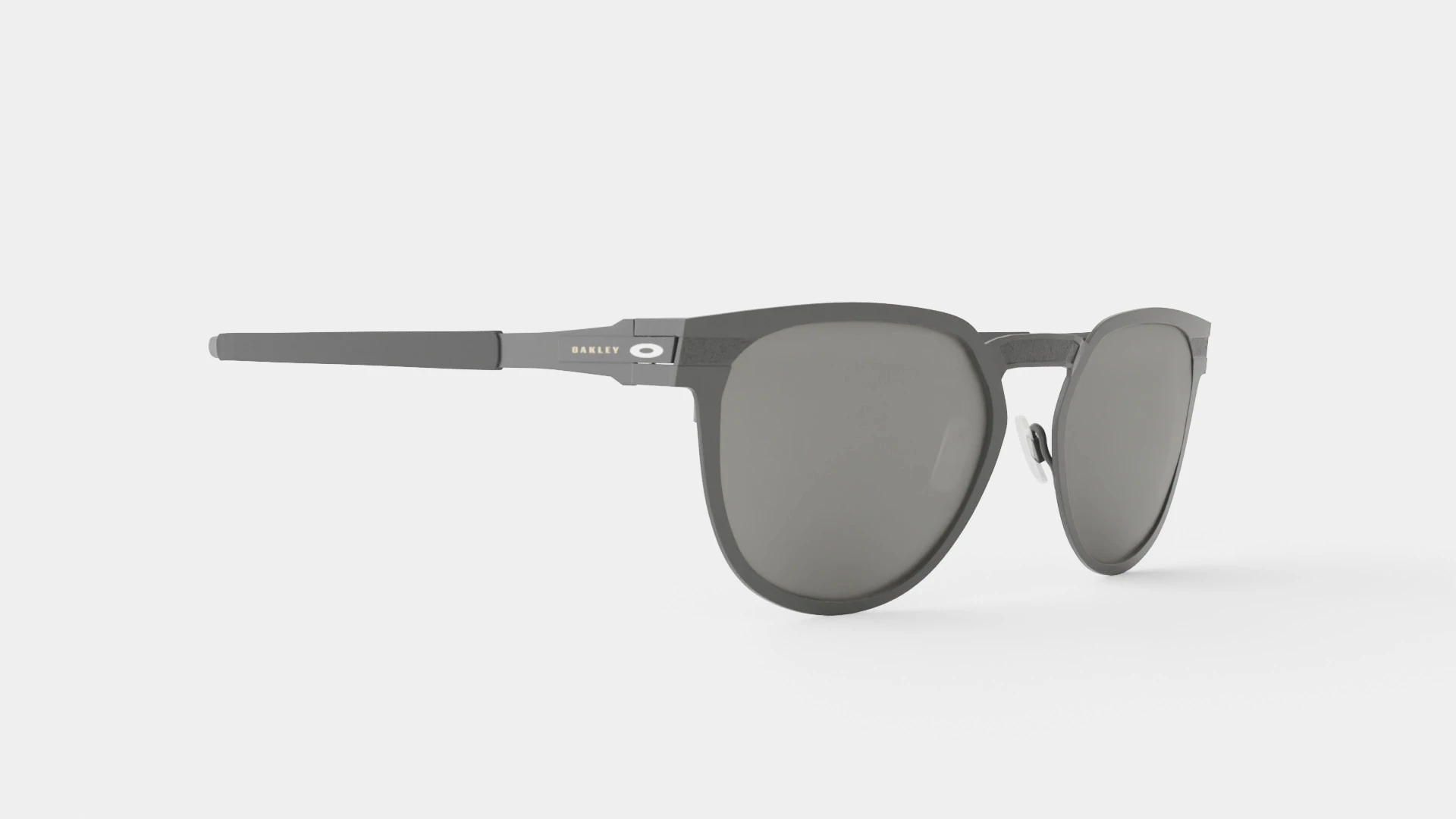 Oakley Diecutter - Black Iridium Polarized OO4137 Sport Glasses 3D Model .c4d .max .obj .3ds .fbx .stl .blend 
