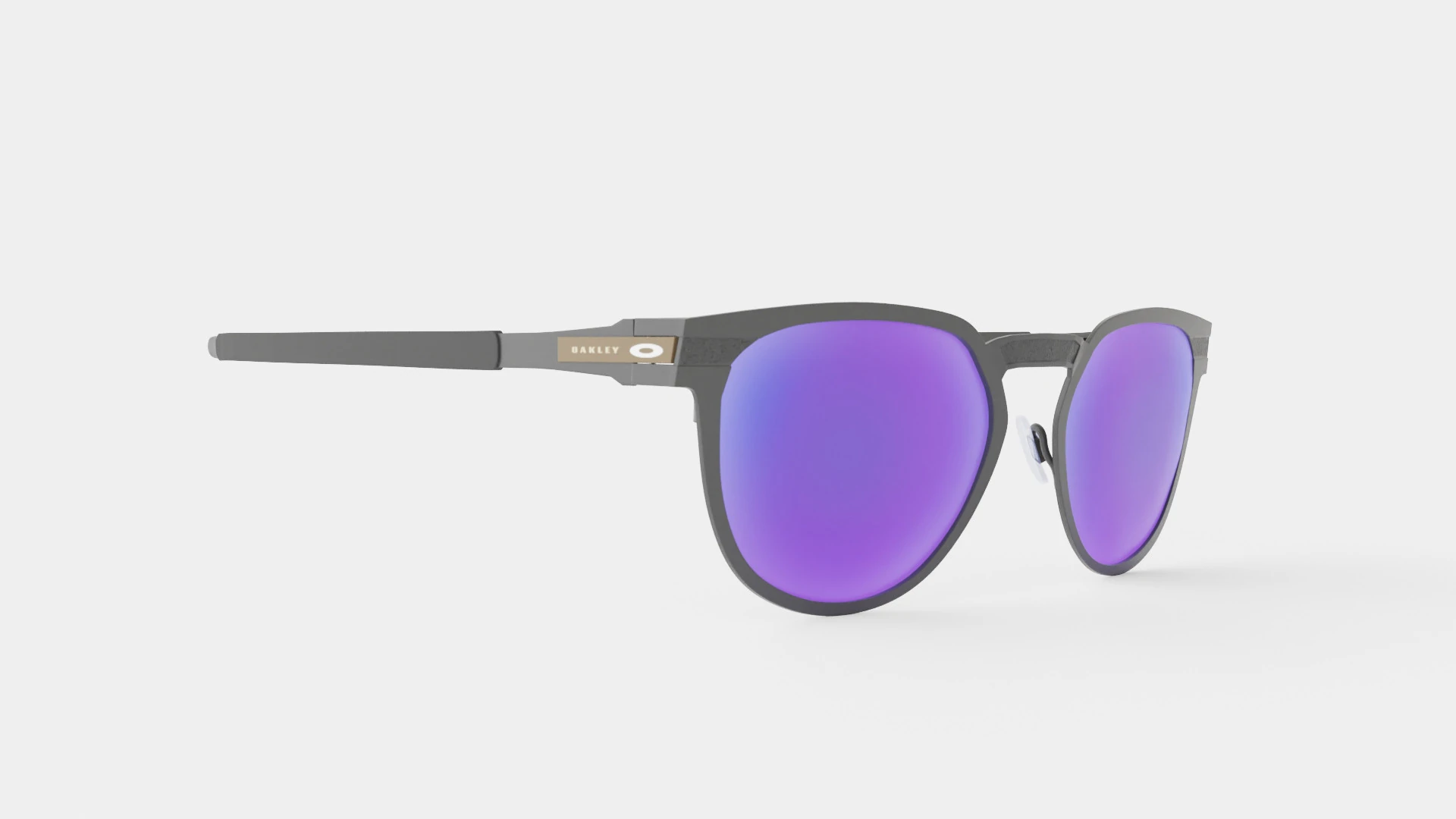 Oakley Diecutter - Violet Iridium Polarized OO4137 Sport Glasses 3D Model .c4d .max .obj .3ds .fbx .stl .blend 