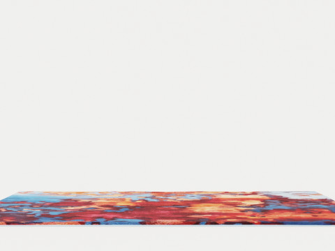 PRISMATIC PRS13 BLUE FLAME Rug 3D Model