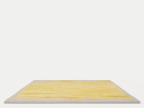 PRISMATIC PRS19 GREY GOLD Rug 3D Model