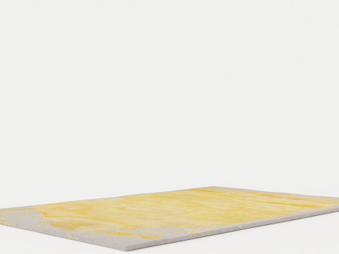 PRISMATIC PRS19 GREY GOLD Rug 3D Model