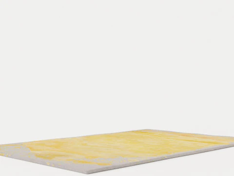 PRISMATIC PRS19 GREY GOLD Rug 3D Model