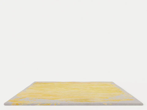 PRISMATIC PRS19 GREY GOLD Rug 3D Model