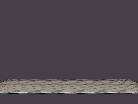 PRISMATIC PRS19 GREY GOLD Rug 3D Model