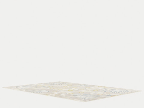 PURE PIMPERNEL 028701 LINEN Rug 3D Модель