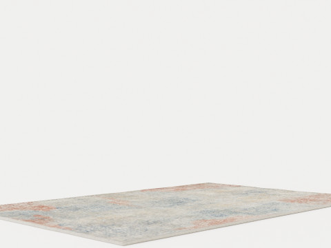 QUARRY QUA10 IVORY MULTI Rug 3D Model