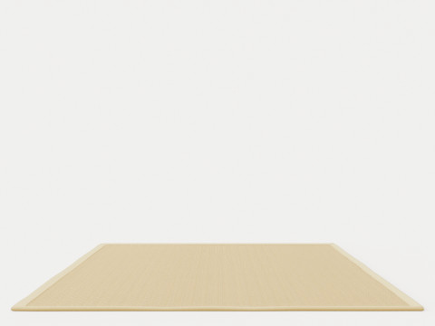 SISAL LINEN Rug Model 3D