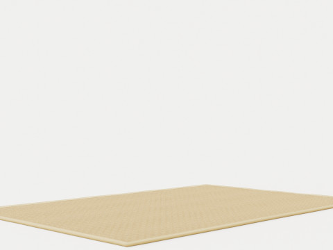 SISAL LINEN Rug Model 3D