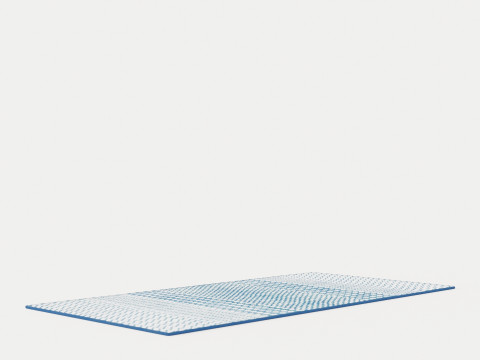 SWITCH BLUE Rug 3D Модель