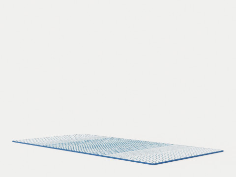 SWITCH BLUE Rug 3D Модель