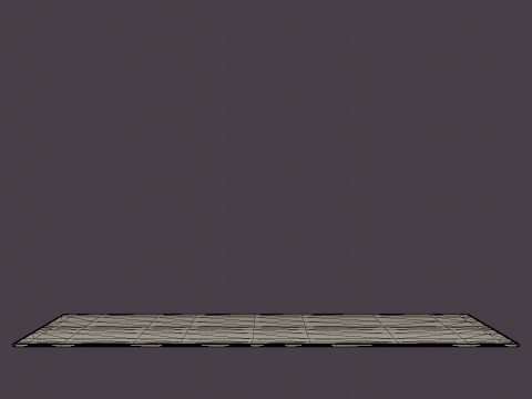 SWITCH BLUE Rug 3D Модель