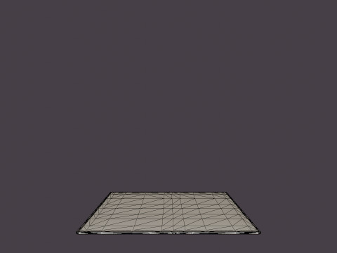 SWITCH BLUE Rug 3D Модель