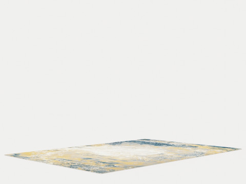 TWILIGHT TWI22 NAVY GOLD Rug 3Dモデル