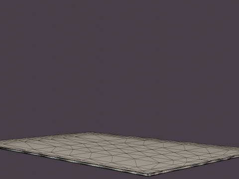 WILD STRAWBERRY TONAL 38201 Rug 3D Model