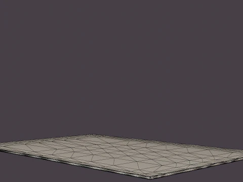 WILD STRAWBERRY TONAL 38201 Rug 3D Model