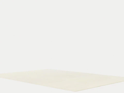 YETI CREAM 51001 Rug 3D Model