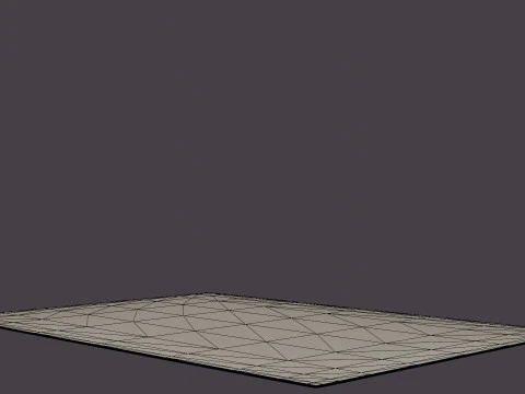 YETI CREAM 51001 Rug 3D Model