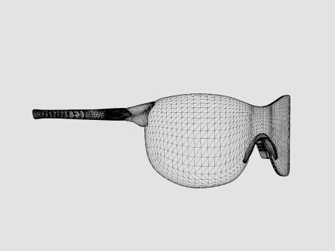 Oakley EVZero Ascend - Prizm Peach OO9453 Sport Glasses 3D Model