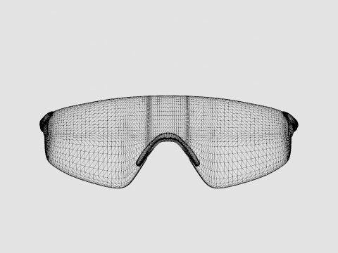 Oakley EVZero Blades Tour De France Collection - Prizm Black OO9454 Sport Glasses 3D Model